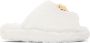 Versace Underwear White 'La Medusa' Slippers - Thumbnail 1