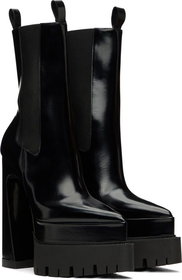 Versace Black Aevitas Boots