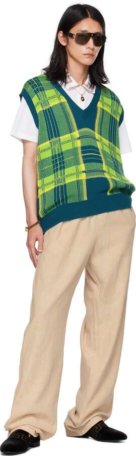 Versace Black Embroidered Loafers - Picture 3