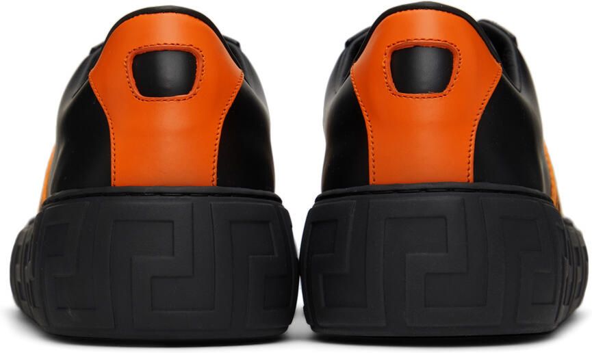 Versace Black Greca Sneakers - Picture 2