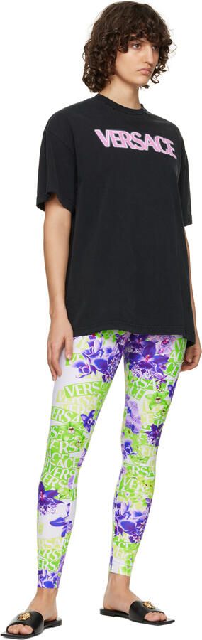 Versace Black 'La Medusa' Sandals - Picture 2