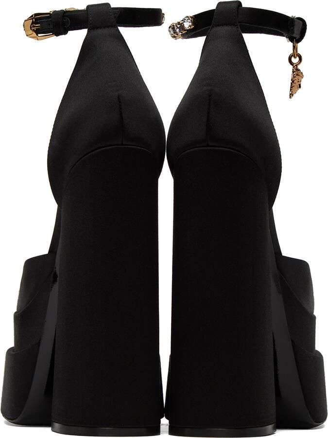 Versace Black Medusa Aevitas Heels - Picture 3
