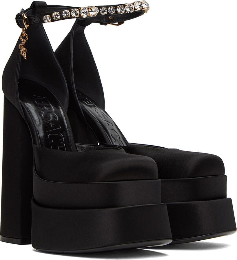 Versace Black Medusa Aevitas Heels