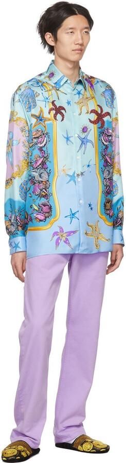 Versace Black Medusa Amplified Slippers - Picture 3