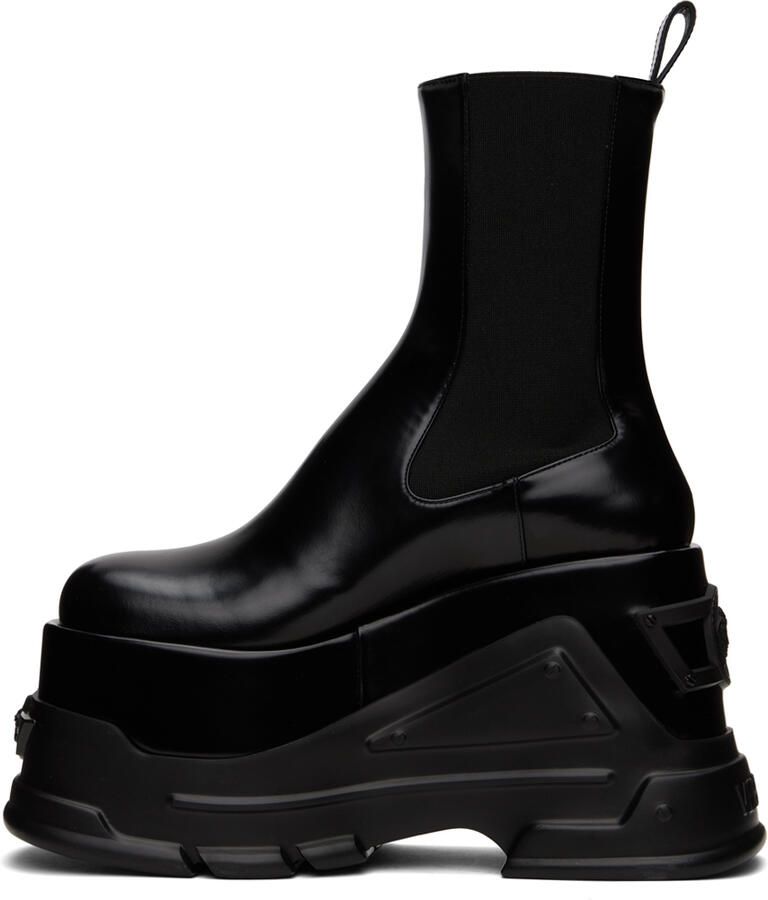 Versace Black Medusa Anthem Boots - Picture 3