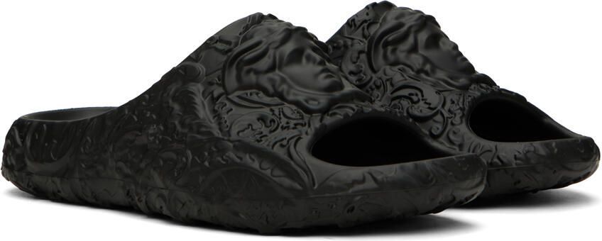 Versace Black Medusa Dimension Slides - Picture 2