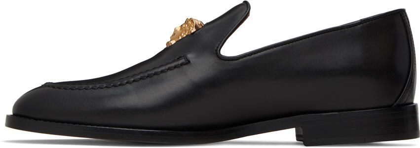 Versace Black Medusa Loafers - Picture 3