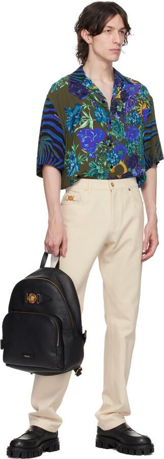 Versace Black Medusa Loafers - Picture 3