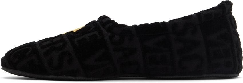 Versace Black Medusa Slippers - Picture 3