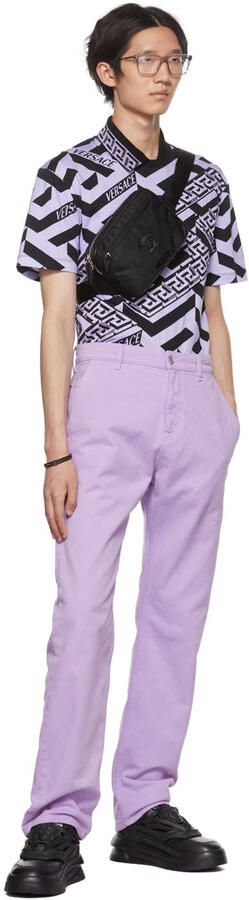 Versace Black Odissea Sneakers - Picture 4