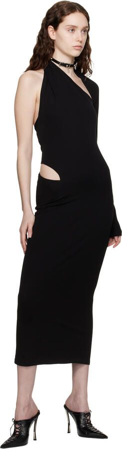 Versace Black Pin-Point Heels - Picture 5