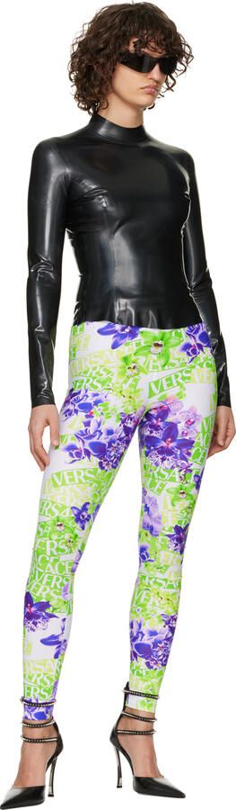 Versace Black Spiked Pin-Point Heels - Picture 4