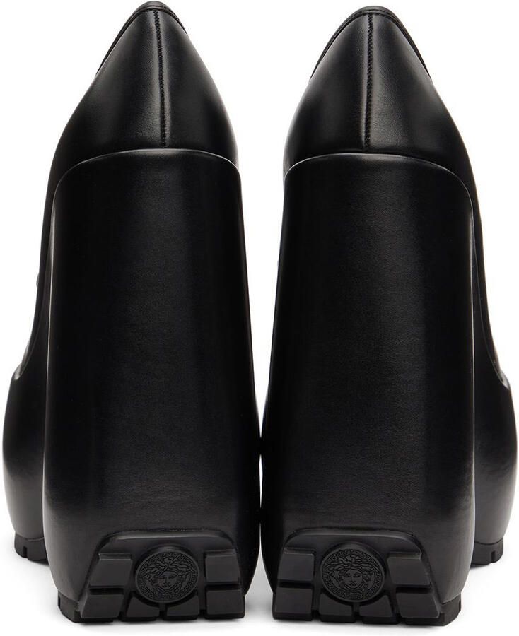 Versace Black Triplatform Heels - Picture 3