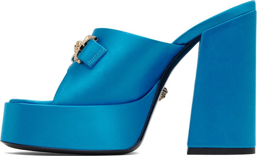 Versace Blue Medusa '95 Mules - Picture 3