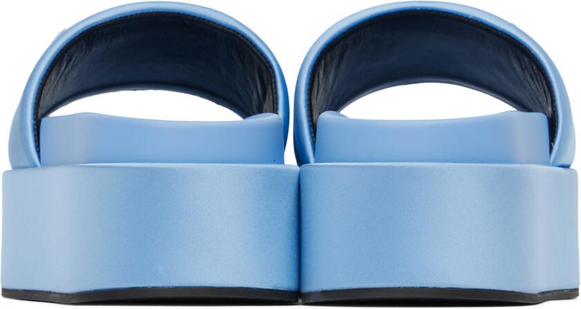 Versace Blue Medusa Biggie Sandals