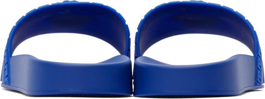 Versace Blue Palazzo Pool Slides