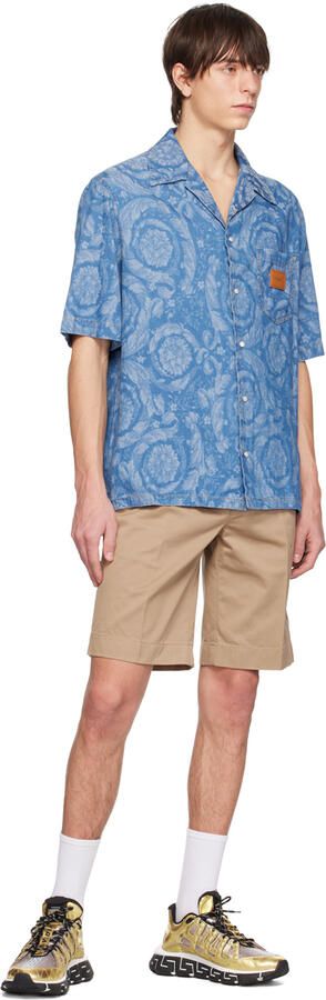 Versace Gold Trigreca Sneakers - Picture 4