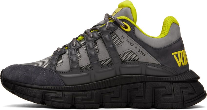Versace Gray Trigreca Sneakers - Picture 3