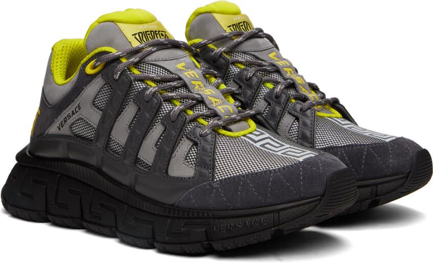 Versace Gray Trigreca Sneakers - Picture 2