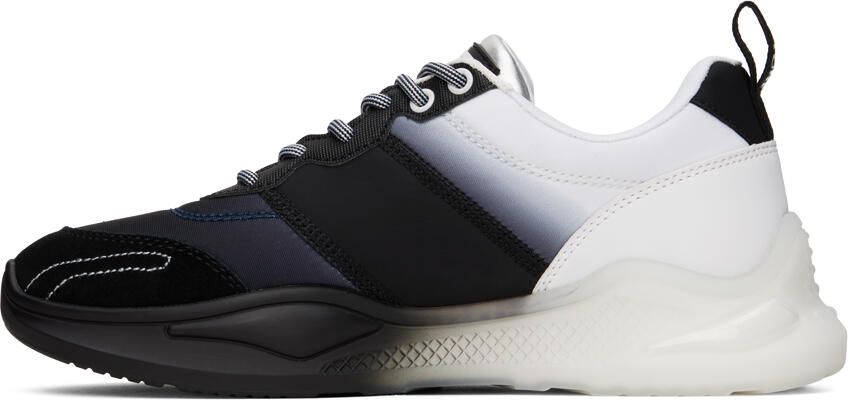 Versace Jeans Couture Black & White Levion Sneakers - Picture 3