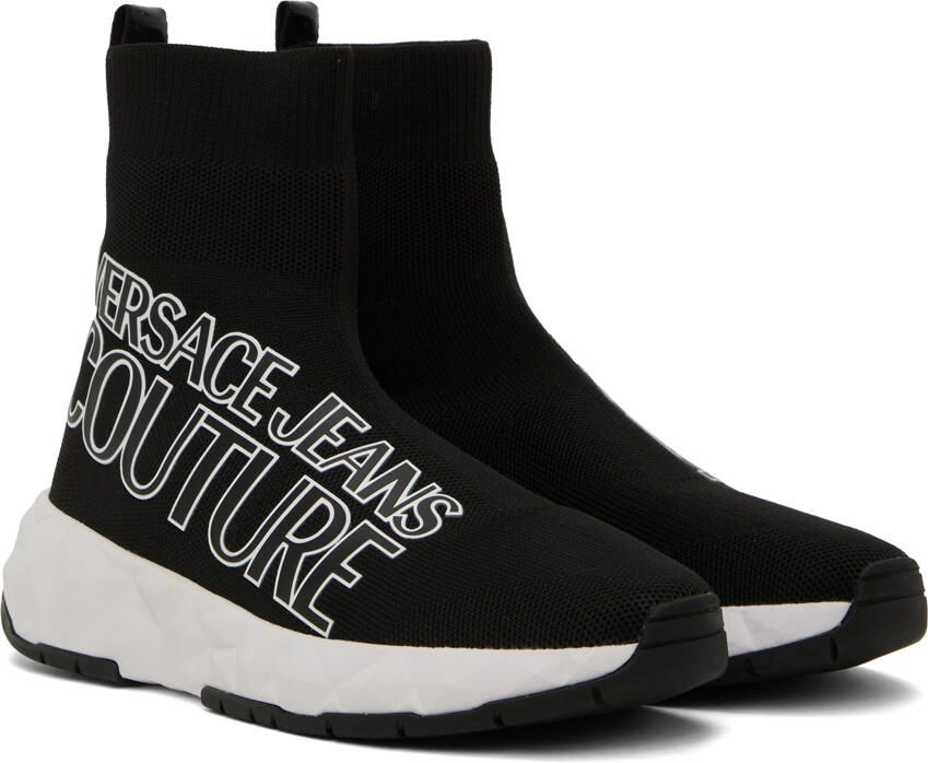 Versace Jeans Couture Black Atom Sneakers - Picture 2