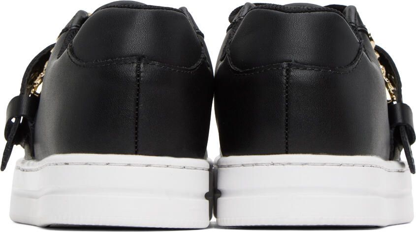 Versace Jeans Couture Black Court 88 Sneakers