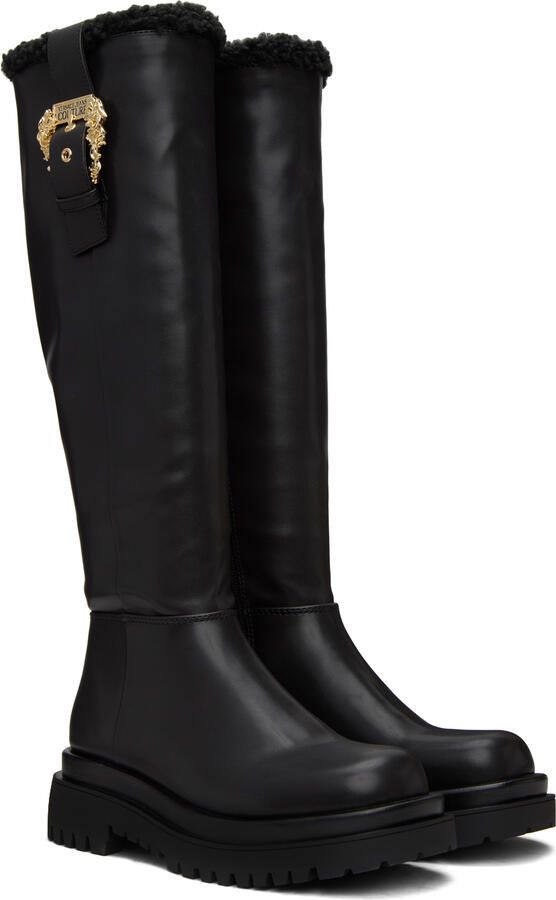 Versace Jeans Couture Black Drew Boots - Picture 3