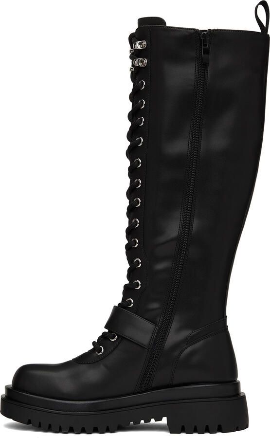 Versace Jeans Couture Black Drew Tall Boots