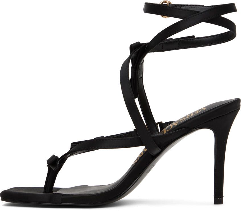 Versace Jeans Couture Black Emily Heeled Sandals - Picture 2