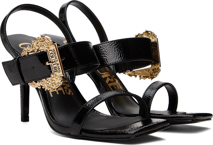 Versace Jeans Couture Black Emily Sandals - Picture 2