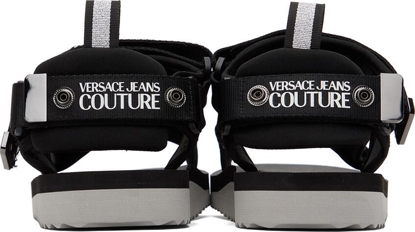 Versace Jeans Couture Black Ipanema Sandals