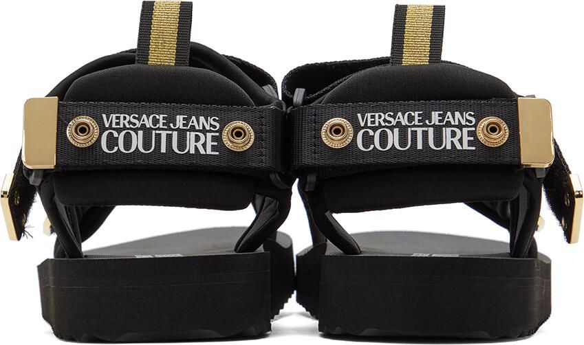 Versace Jeans Couture Black Ipanema Sandals