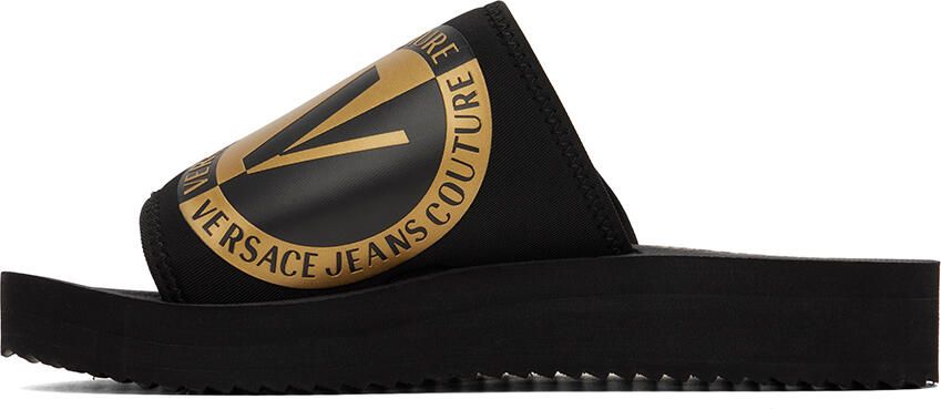 Versace Jeans Couture Black Ipanema Sandals - Picture 3