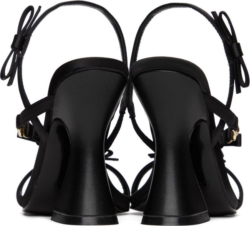 Versace Jeans Couture Black Kirsten Heeled Sandals