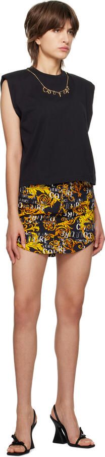 Versace Jeans Couture Black Kirsten Heeled Sandals - Picture 4