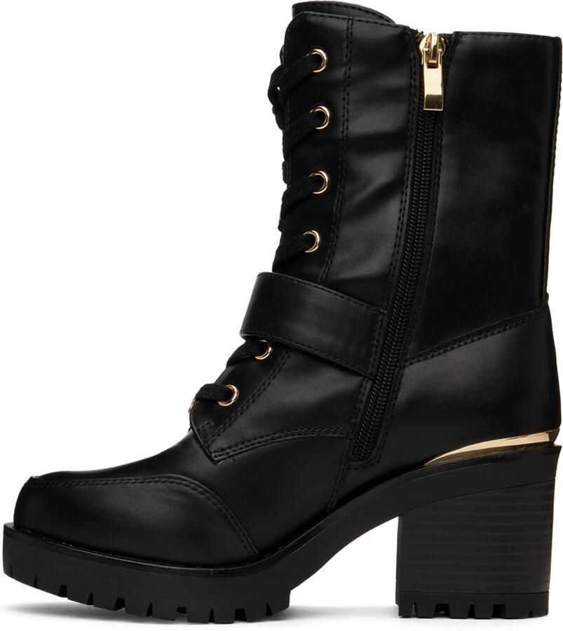 Versace Jeans Couture Black Mia Baroque Boots