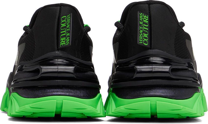 Versace Jeans Couture Black New Trail Trek Sneakers
