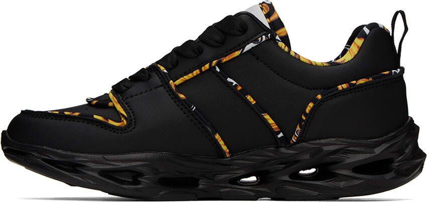 Versace Jeans Couture Black Okinawa Sneakers - Picture 4