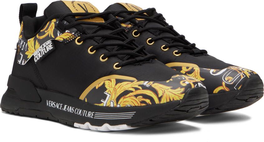 Versace Jeans Couture Black Regalia Baroque Sneakers - Picture 2