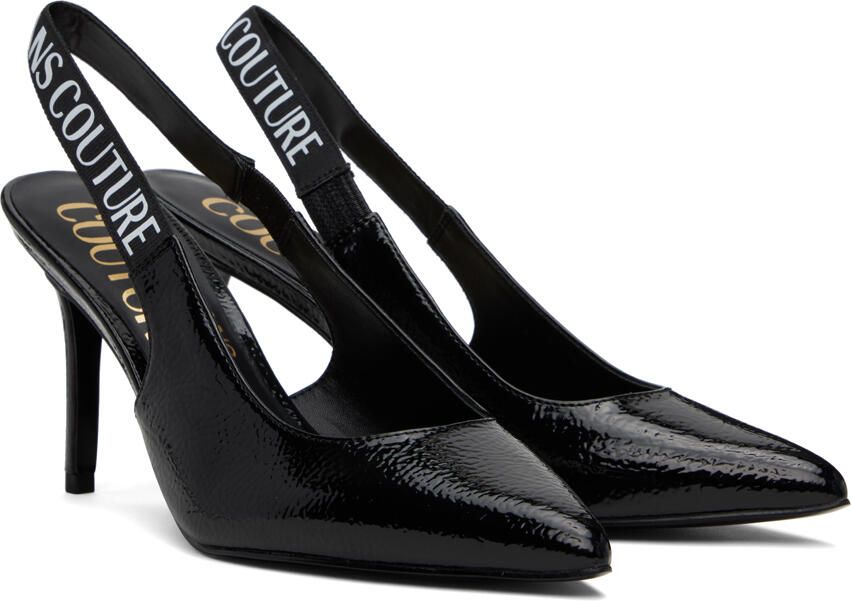 Versace Jeans Couture Black Scarlett Heels - Picture 2