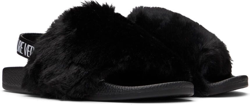 Versace Jeans Couture Black Shelly Sandals