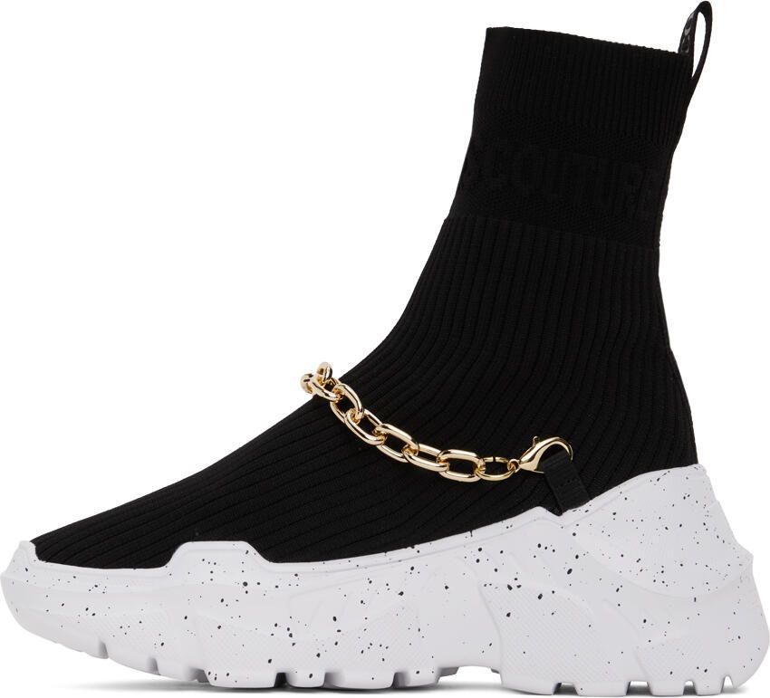 Versace Jeans Couture Black Speedtrack Sneakers