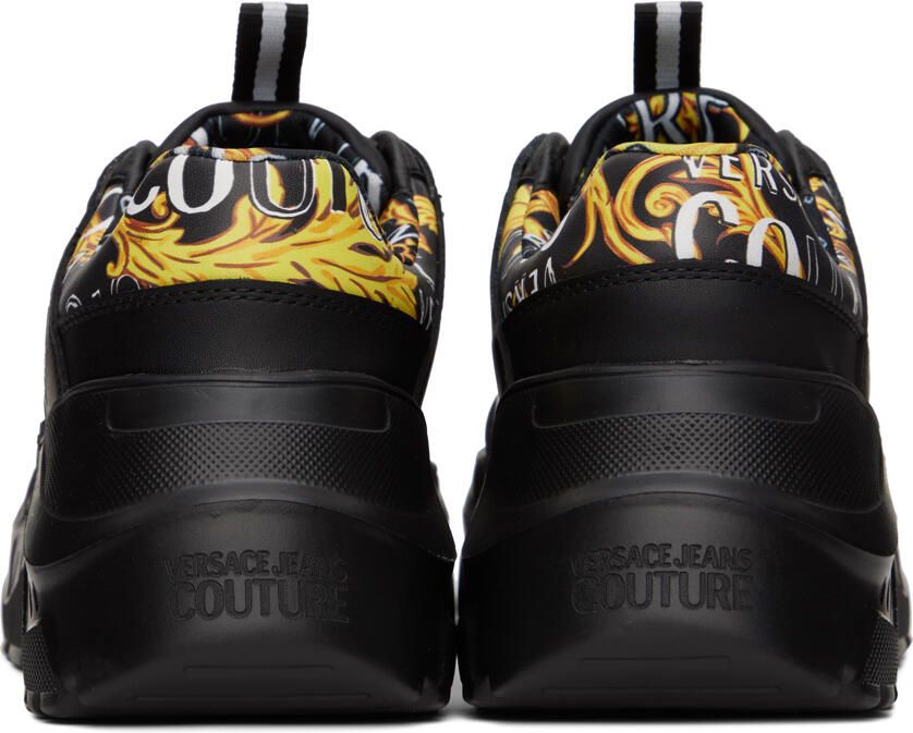 Versace Jeans Couture Black Speedtrack Sneakers