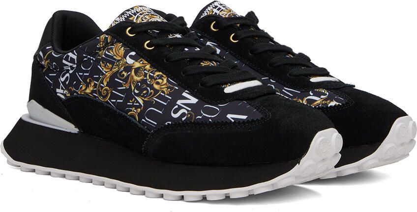 Versace Jeans Couture Black Spyke Sneakers - Picture 2