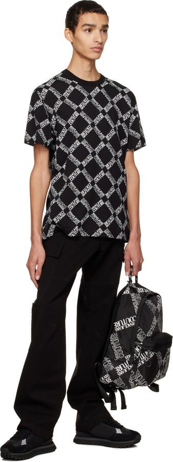 Versace Jeans Couture Black Speedtrack Sneakers - Picture 7