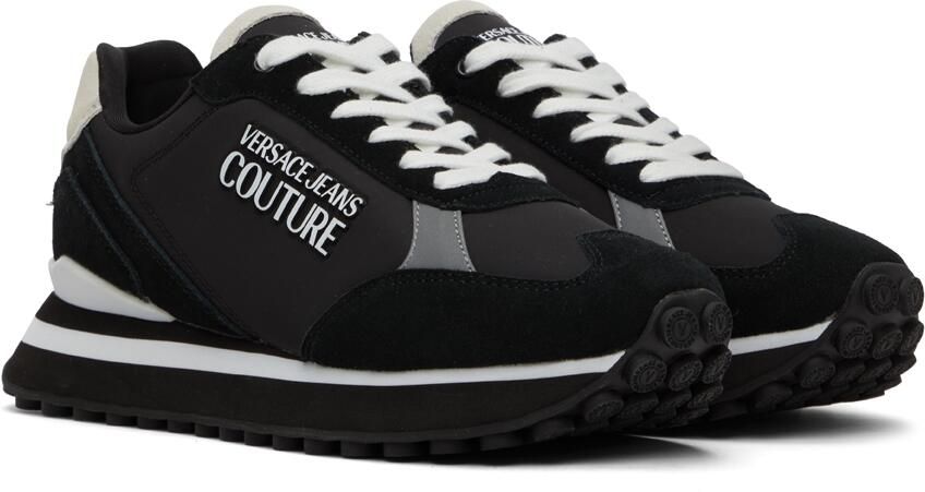 Versace Jeans Couture Black Spyke Sneakers - Picture 2