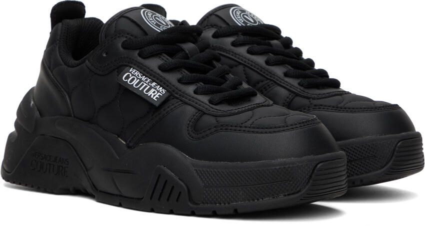 Versace Jeans Couture Black Stargaze Sneakers - Picture 2