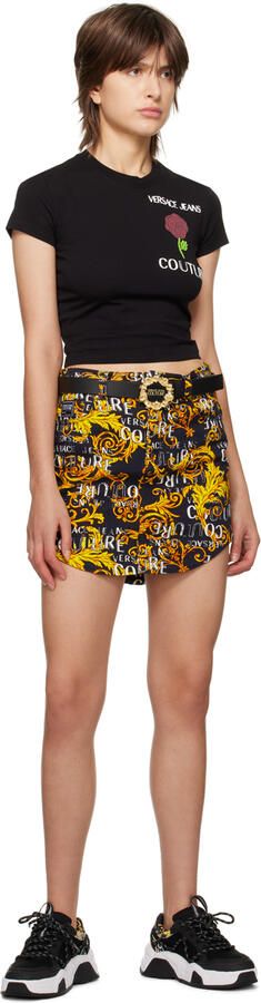 Versace Jeans Couture Black Stargaze Sneakers - Picture 4