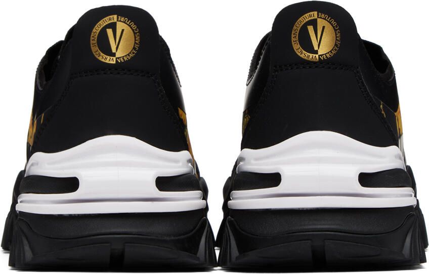 Versace Jeans Couture Black Trail Trek Sneakers
