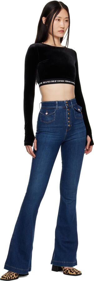 Versace Jeans Couture Tan Alicia Mary Jane Heels - Picture 4